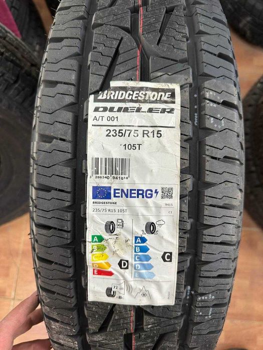Всесезонные шины Bridgestone Dueler A/T 001 235/75 R15 105T