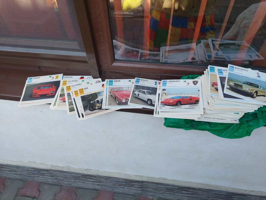 Cartonase cu marci de masini