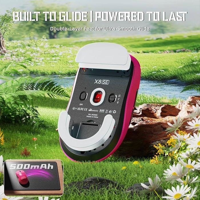 Mouse de gaming wireless ușor, trimod, ATTACK SHARK X8 Series