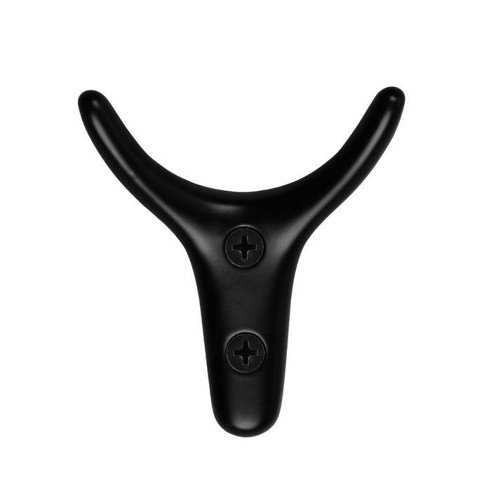 Оптом Крючок вешалка Cappio дизайнерский, мебельный настенный, черный