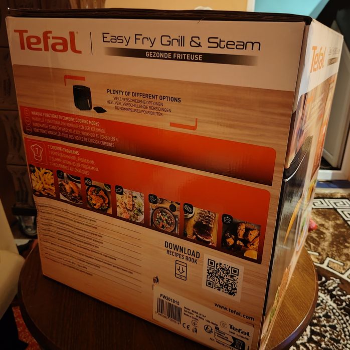 Tefal EasyFry Grill & Steam air fryer FW201815 6.5L15