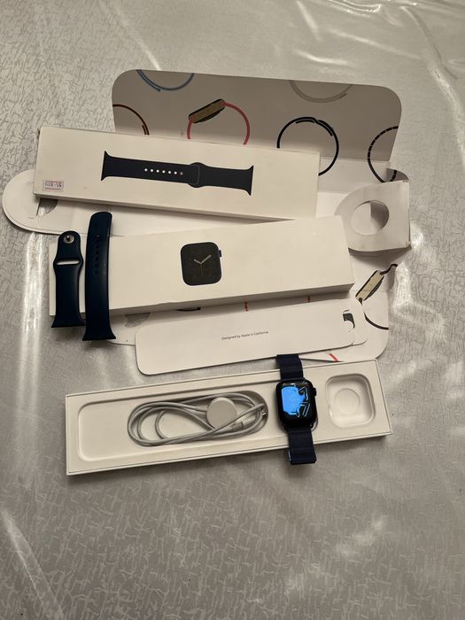 Apple watch series 6,40mm blue.Эпл вотч 6 40мм синий срочно сатылады