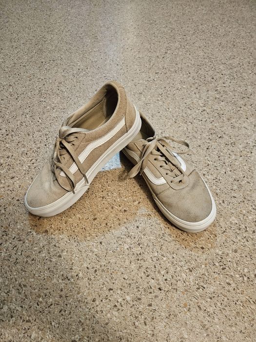 Vans Old Skool Low Platform - Crem