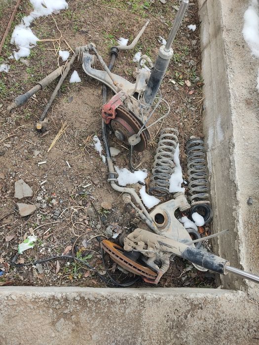 W124 Мерседес ходовой части