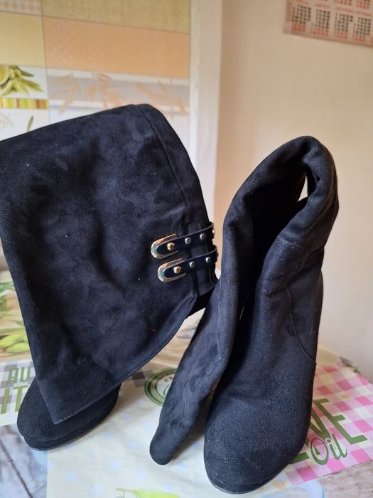Сапожки замшевые размер 36