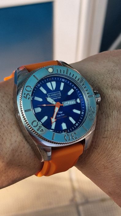 Часовник Barbos diver 48мм