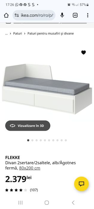 Divan Flekke Ikea