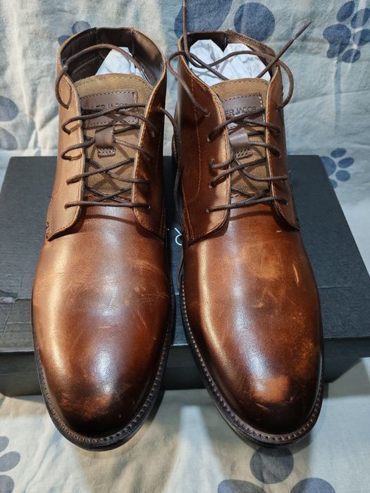 Удобни мъжки кларкове от естествена кожа Oliver Jacob № 45