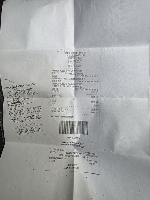 Samsung galaxy S25 Ultra Titanium Whitesilver 256GB 12GB RAM IMPECABIL