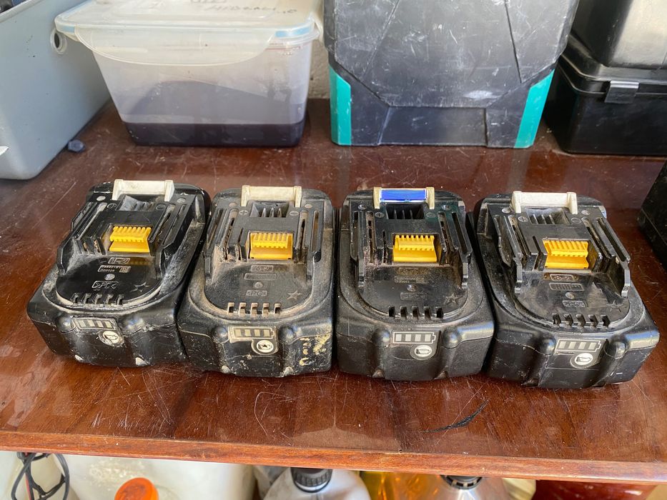 Bateri Makita 18v intrate in protectie