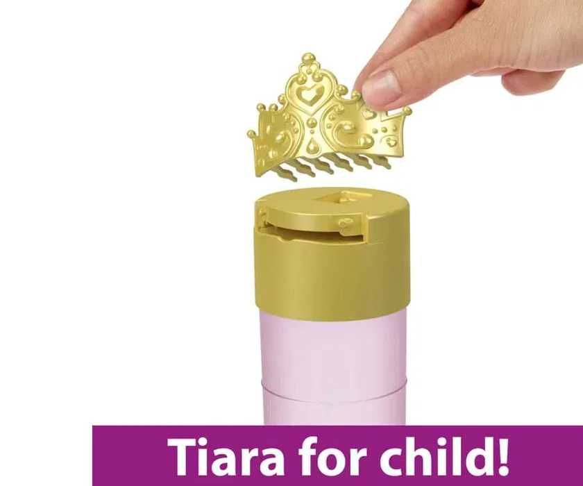 Мини кукла Disney Princess Royal Color Reveal - Кралска изненада