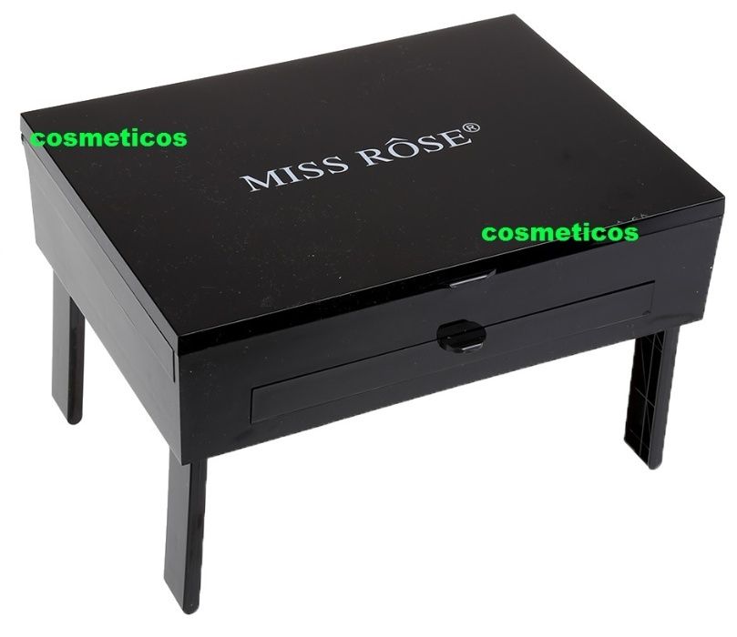 Trusa machiaj, Miss Rose 190 culori, MAKE UP , Blush, Eyeliner, Pudra