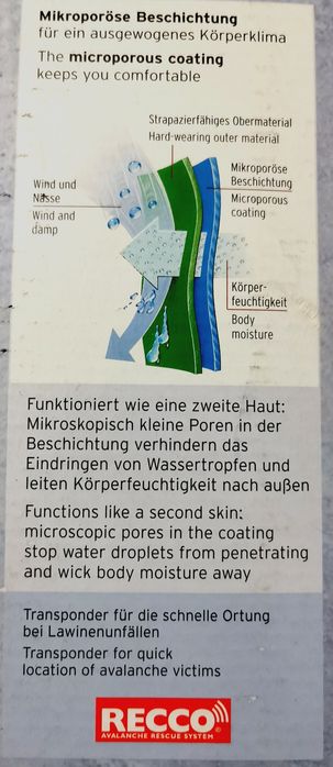 Pantaloni ski schi unisex mărime XL