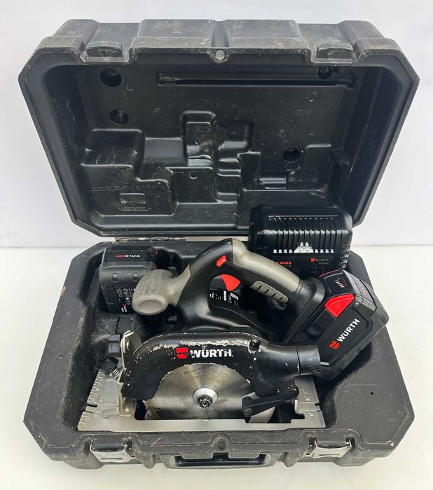 Wurth HKS 28-A - Мощен акумулаторен ръчен циркуляр 28V