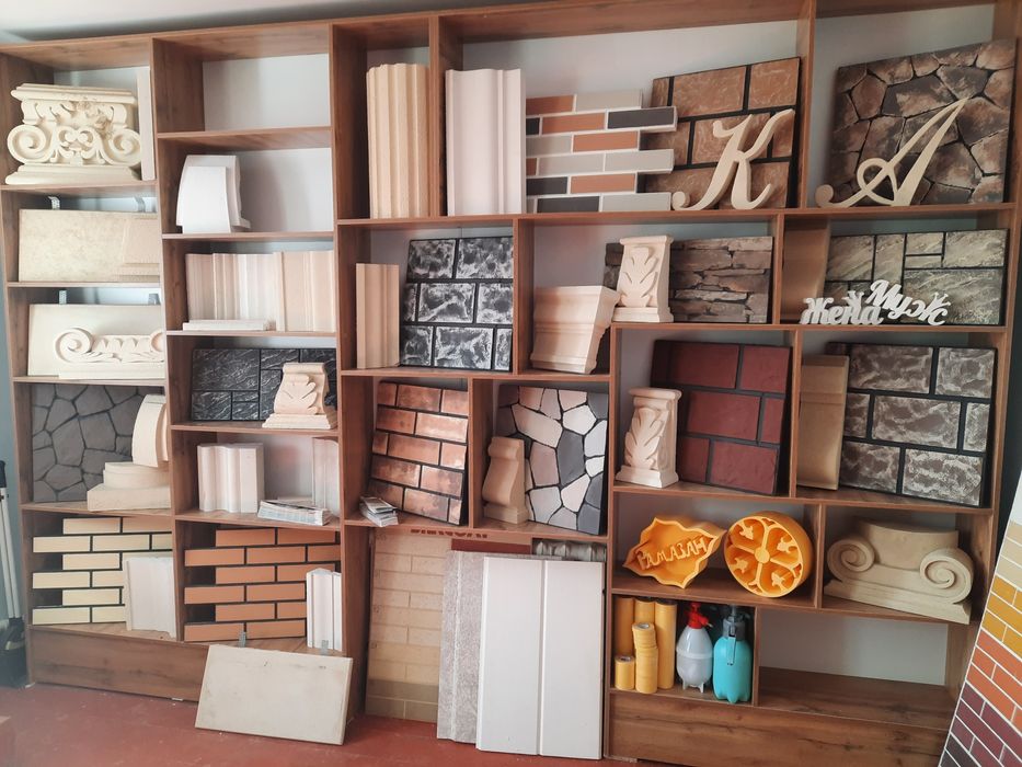 Брусчатка. Термопанел. Пенопласт.