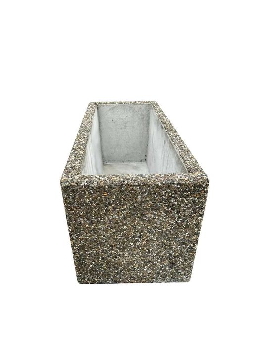 Jardiniera din beton 120 cm – mobilier urban