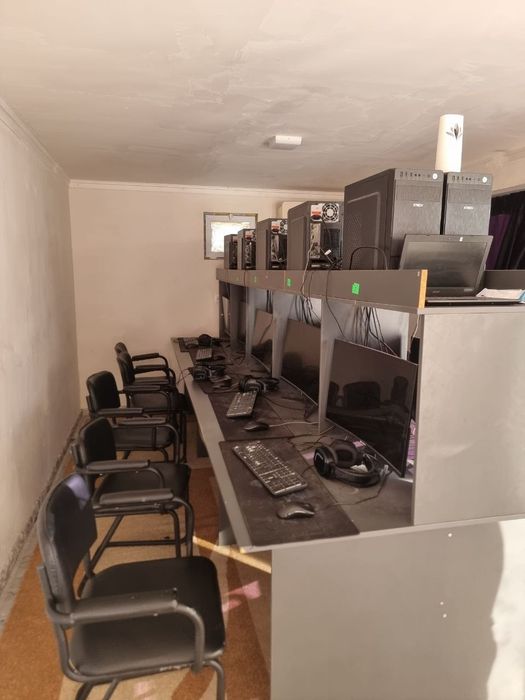 Game club uchun tayyor kompyuterlar bor 10 dona