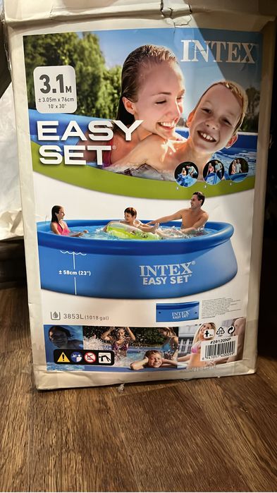 Бассейн надувной