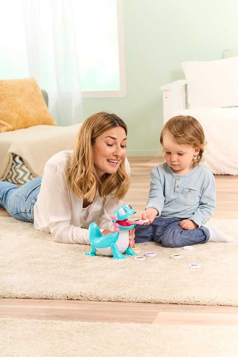 Интерактивно динозавърче за хранене забавно и образователно Vtech