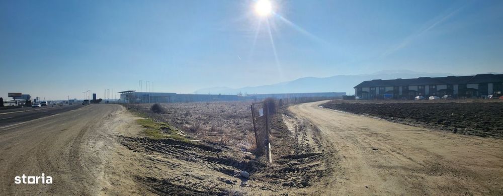 Teren 16.350 mp, Ghimbav-DN 1, vis-a-vis Metro, pretabil comercial!