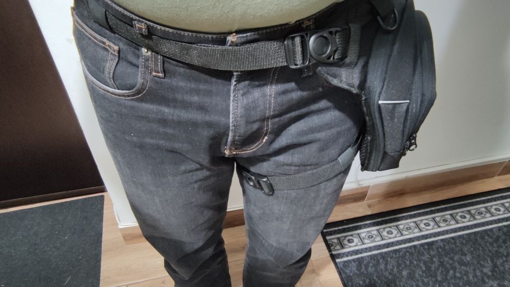 Borseta / geanta moto de picior SM, NOUA!!!