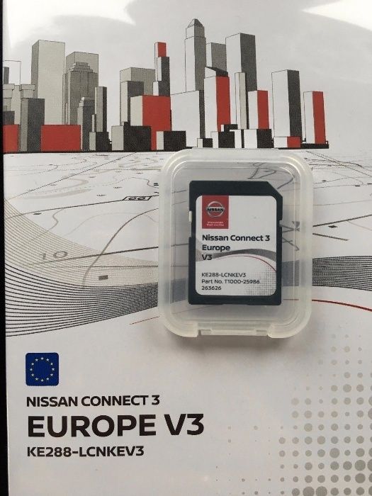 NISSAN SD Card LCN1 LCN2 LCN3 Harta RO UA Navigatie Connect GPS