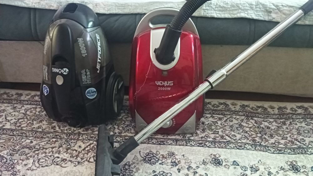 2 пылесоса König - 1800w, Venus -2000w
