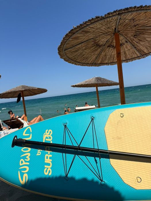 Надуваем падъл борд SUP ( SURPLUS)