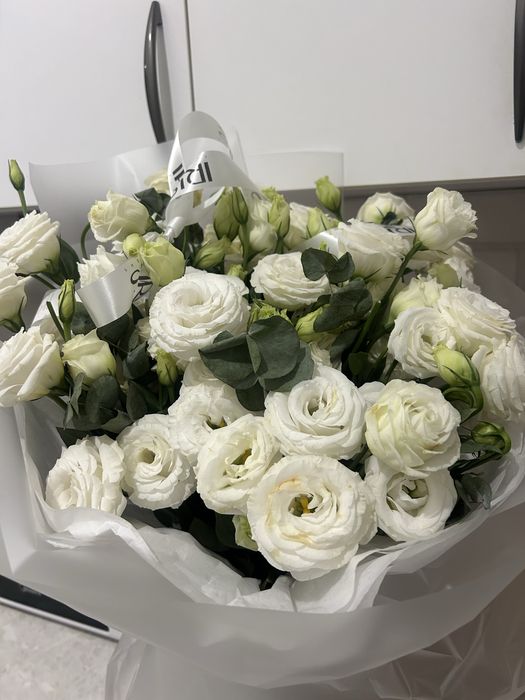 Цветы белые букет