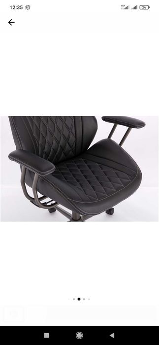 Офис стол Kring, черен