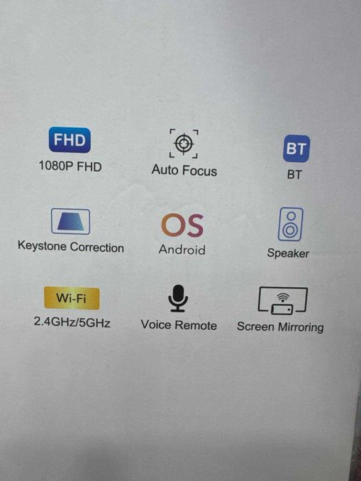 Cмарт проектор Xnano X6 H716, 1080P 2/16 Гб Android 11 FullHD/Wifi/4K