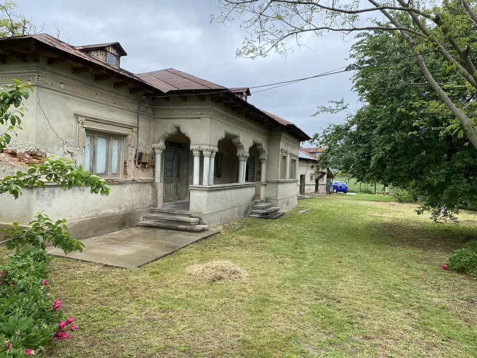 Casa de vanzare + teren 5000 mp
