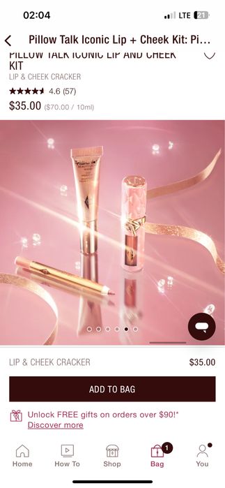 Подарочный набор от Charlotte Tilbury