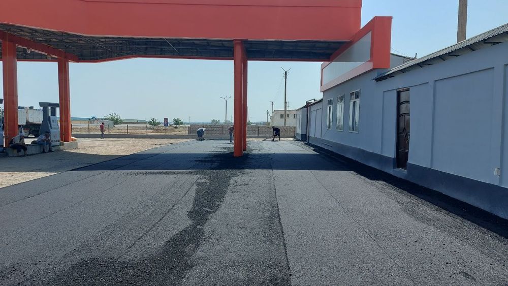 Asfalt асфальт issiq melki asfalt qirindisi ham bor atxot