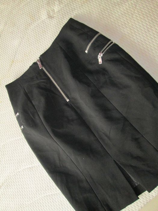 fusta scurta neagra   H&M   34