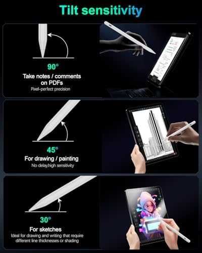 Нов Стилус писалка за iPad Pro/Air/Mini – магнитна, бързо зареждане