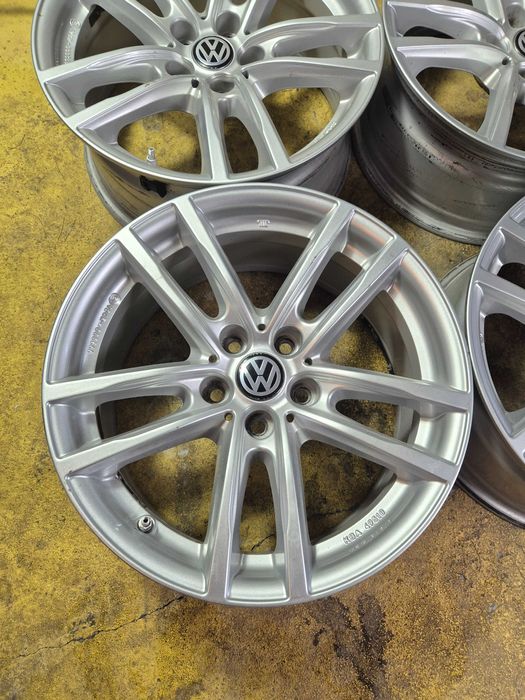 4 Jante Aliaj 5x112 17'' OEM BMW Seria 3 G20 G21 Seria 5 G30 G31 / VW Golf Passat Touran Sharan Caddy Tiguan T-ROC / Skoda Octavia Superb Kodiaq !
