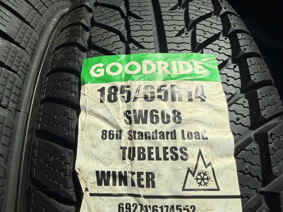 # 2x Anvelope NOI Iarna 185/65 r14 M+S - Goodride SW608
