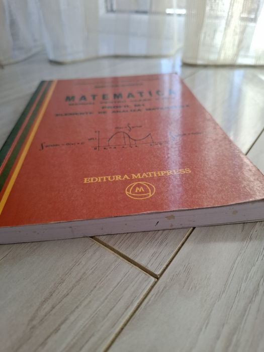 Manual matematica Micea Ganga clasa 12-a Profil M1