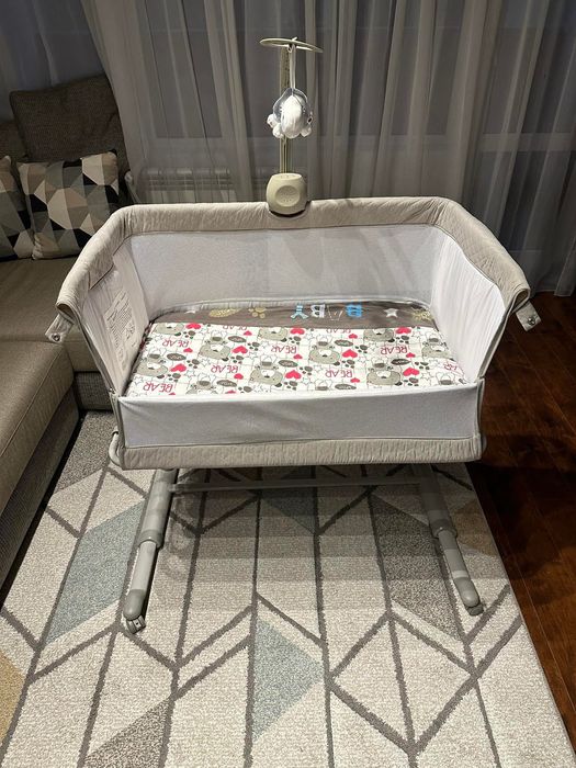 Детско легло на колелца 0-6м