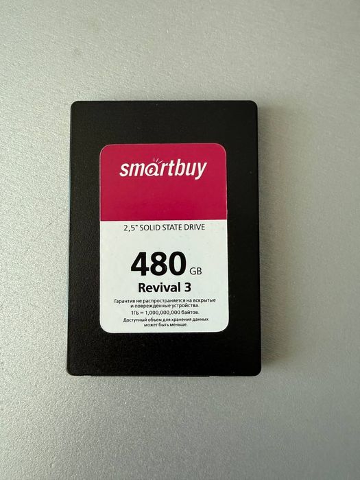 SSD 480Gb Smartbuy