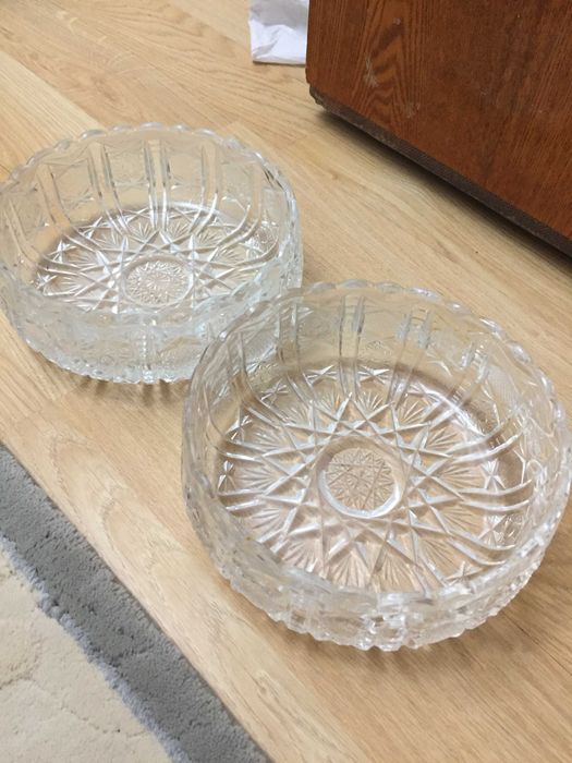 Вазы Богема 2 штуки торг уместен