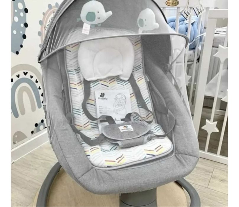 Шезлонг качеля для детей