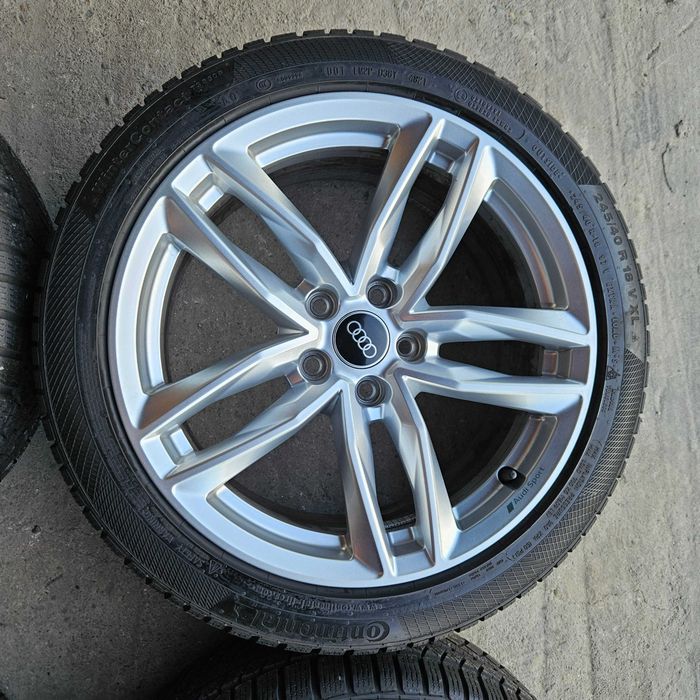 Roti/Jante/Jenti originale Audi A4 B8 (8K) 2007-2016 | B9 (8W) 2015-2024 | Audi Sport | Continental AO 245/40 R18
