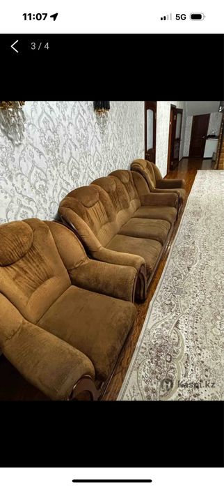 диван и два кресла