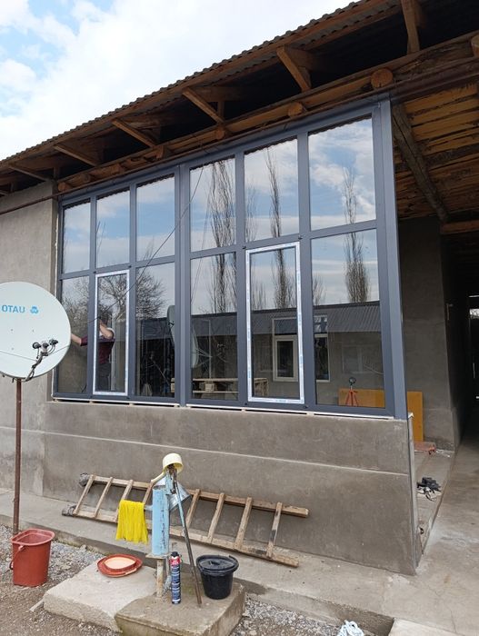 Окна двери витражи