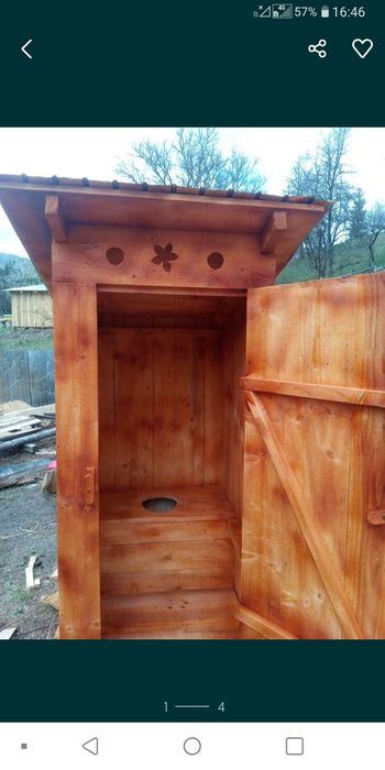 Toaletă de grădină WC