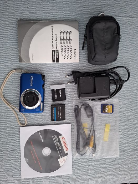 Дигитален фотоапарат Canon Powershot A3300 работещ