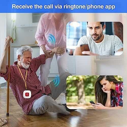 Chatthen SOS бутон за възрастни с Tuya WiFi аларма