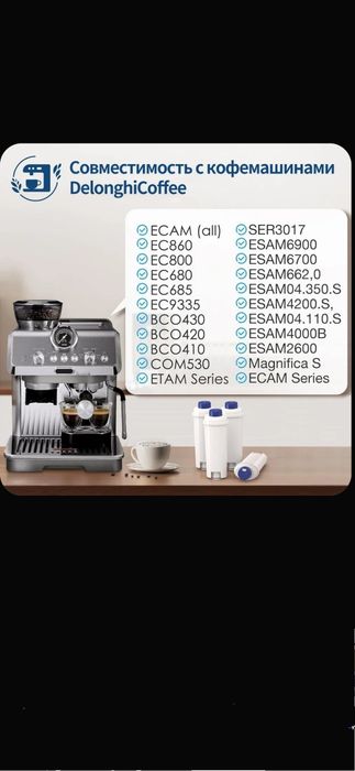 Фильтр для кофемашины delonghi DLSC002, с активированным углем.